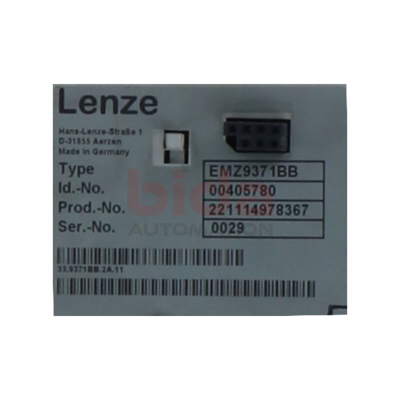 Lenze EMZ9371BB (00405780) Bedienmodul Keypad