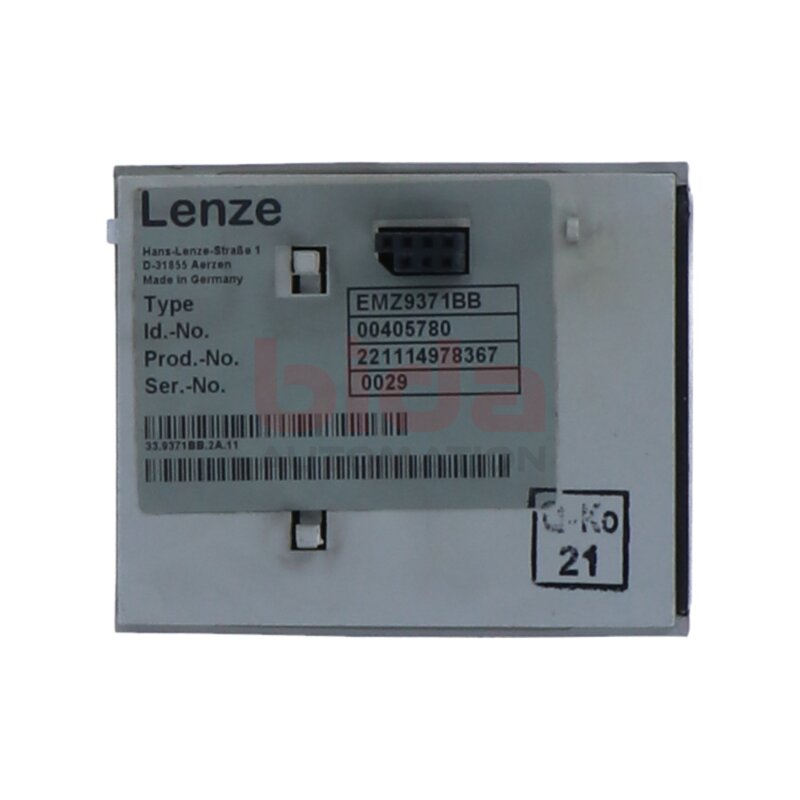 Lenze EMZ9371BB (00405780) Bedienmodul Keypad