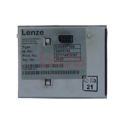 Lenze EMZ9371BB (00405780) Bedienmodul Keypad