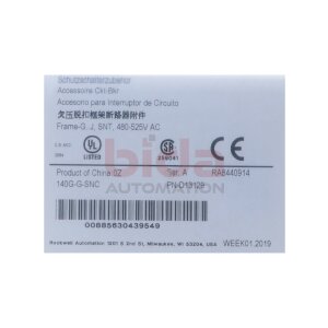Allen-Bradley 140G-G-SNC