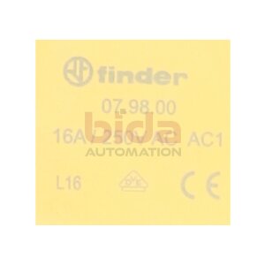 finder 07.98.00 Steckdose für Reiheneinbau Socket...