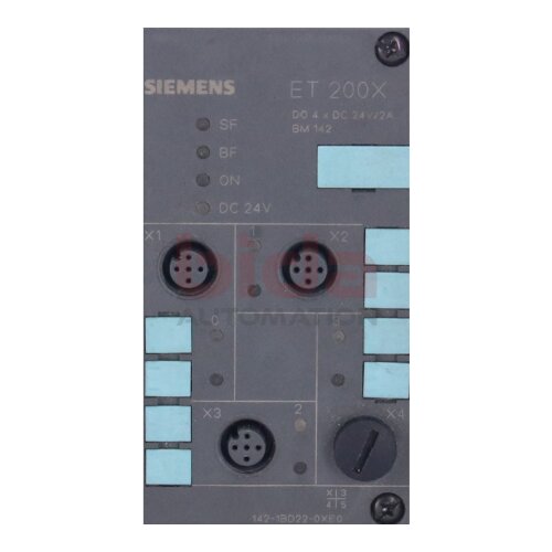 Siemens 6ES7142-1BD22-0XB0 / 6ES7 142-1BD22-0XB0  SIMATIC DP, Basismodul / Basic module 24V/2A