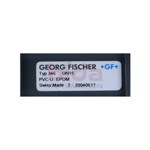 Georg Fischer +GF+ Typ 346 DN15 PVC-U-Rohr / PVC-U pipe