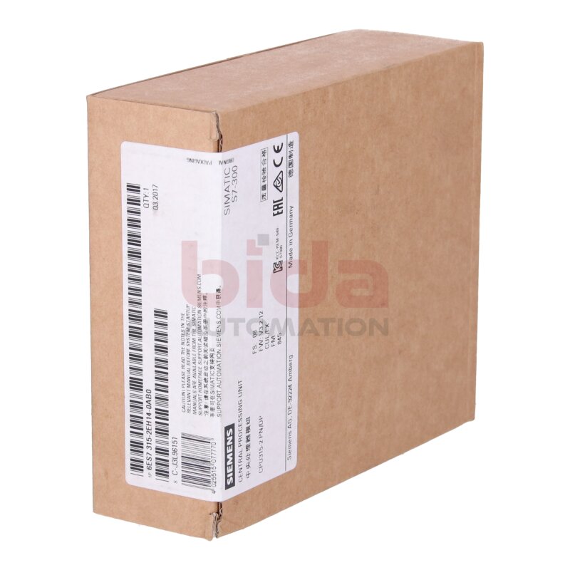 Siemens 6ES7 315-2EH14-0AB0 Zentraleinheit Central processing unit