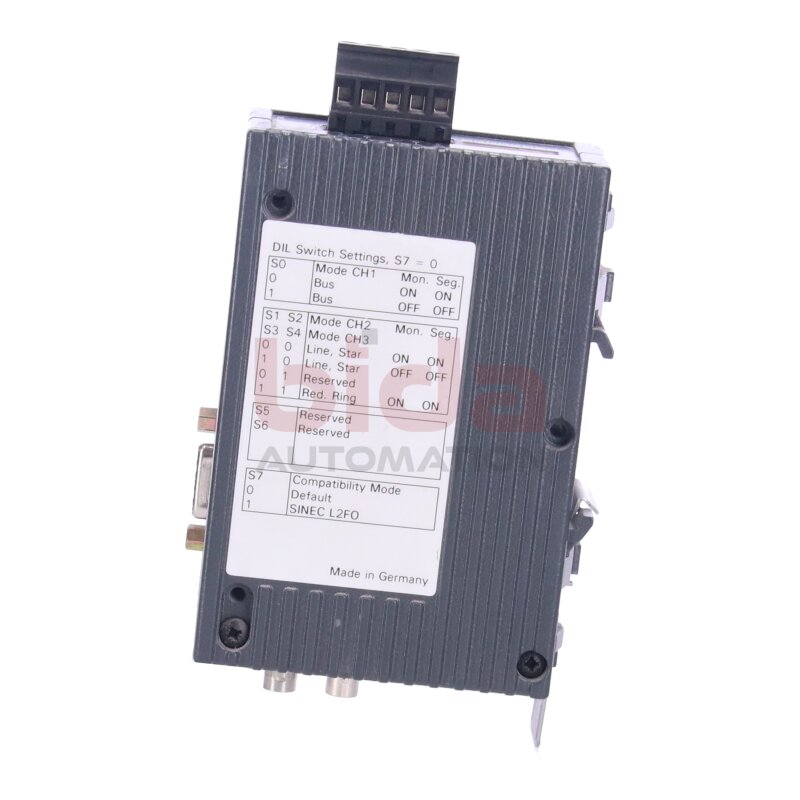 Siemens 6GK1502-2CB00 / 6GK1 502-2CB00 SIMATIC NET, PB OLM/G11 V3 OPTISCHES VERBINDUNGSMODUL / OPTICAL LINK MODULE