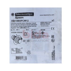 Telemecanique  XS118B3PCM12 induktiver sensor