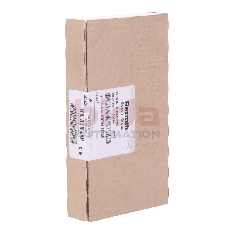 Rexroth R-IB IL AI 2/SF-PAC   R911170784 Eingangsmodul / input module 24R-IB IL AI 2/SF-PAC R911170784 24V