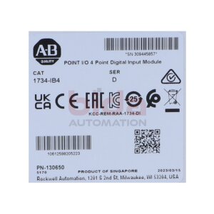 Allen-Bradley 1734-IB4  Digitales Eingangsmodul / Digital...