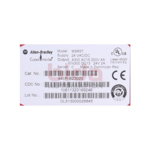 Allen-Bradley MSR5T 440R-B23020 Sicherheitsrelais Safety relay