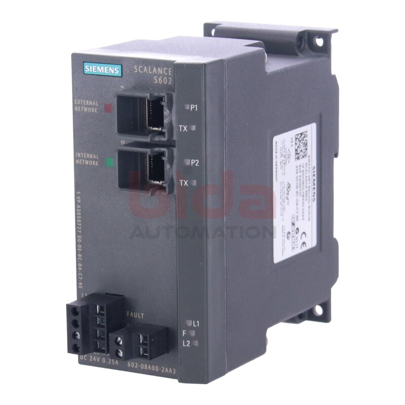 Siemens 6GK5602-0BA00-2AA3 / 6GK5 602-0BA00-2AA3 SCALANCE S602 SIMATIC NET Sicherheitsmodul Security Module