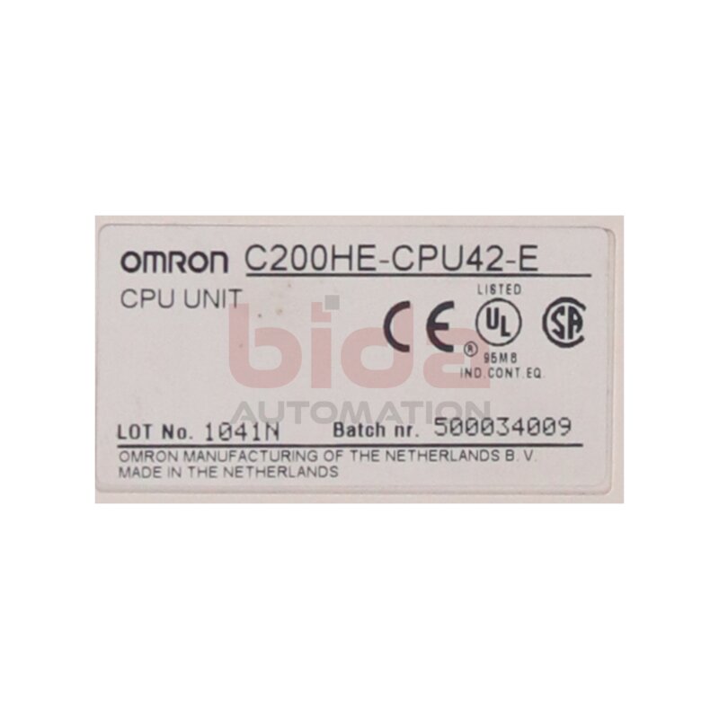 Omron C200HE-CPU42-E CPU-Einheit  CPU-Unit