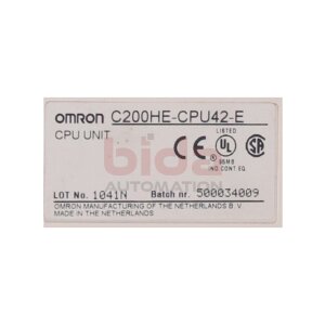 Omron C200HE-CPU42-E CPU-Einheit  CPU-Unit