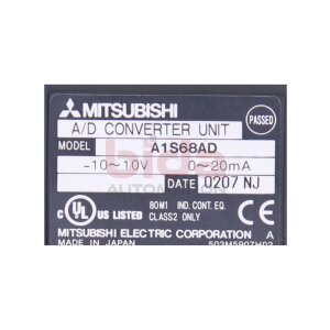 Mitsubishi A1S68AD A/D Wandler-Einheit Converter unit