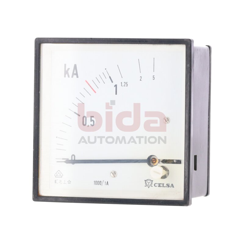 Celsa 1000/1A Strommesser kA Ammeter kA