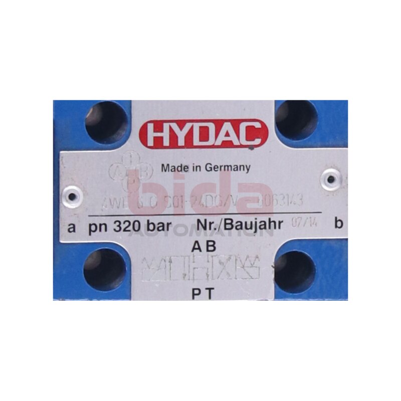 HYDAC 4WE 6 G S01-24DG/V  (6063143) Wege‑/ Schieberventil / Way/slide valve