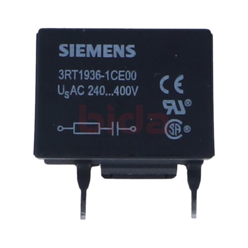 Siemens 3RT1936-1CE00 / 3RT1 936-1CE00 &Uuml;berspannungsbegrenzer Surge arrester (RC-Glied)