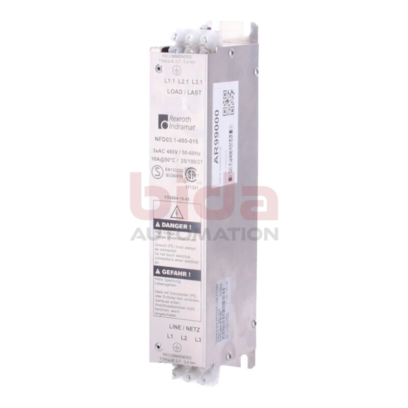 Rexroth Indramat NFD03.1-480-016 Netzfilter Mains filter