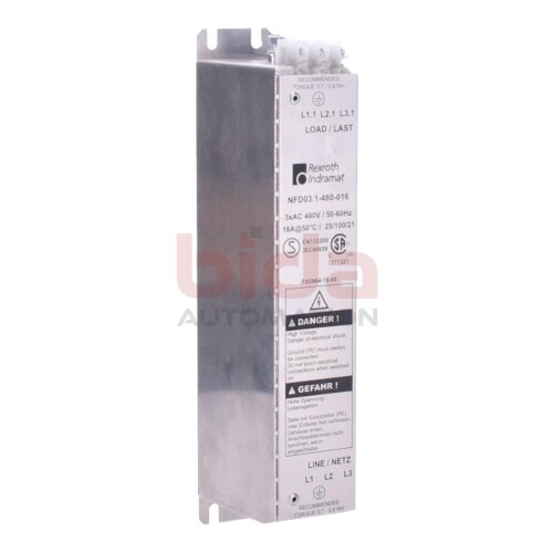 Rexroth Indramat NFD03.1-480-016 Netzfilter Mains filter
