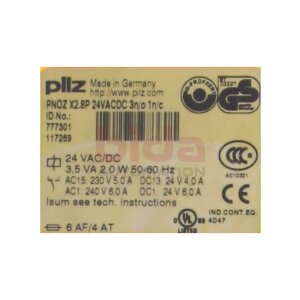 PILZ PNOZ XV1P C 30/24VDC 2n/O 1n/o t (787602)...