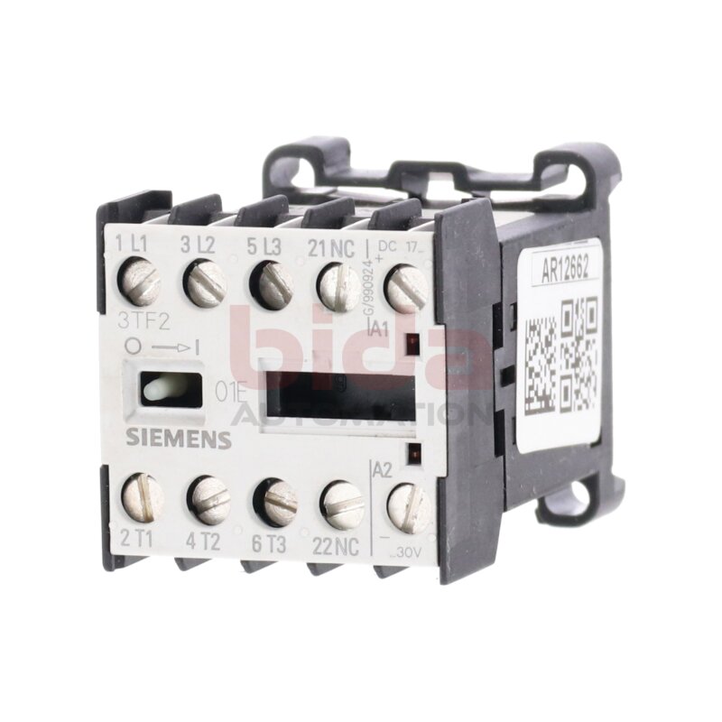 Siemens 3TF2001-0DB4 Sch&uuml;tz Contector 600V 16A