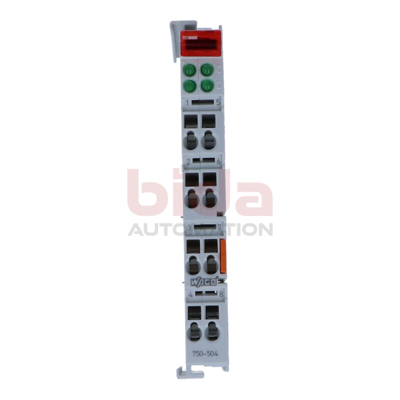 WAGO 750-504 4-Kanal-Digitalausgang 4-channel digital output