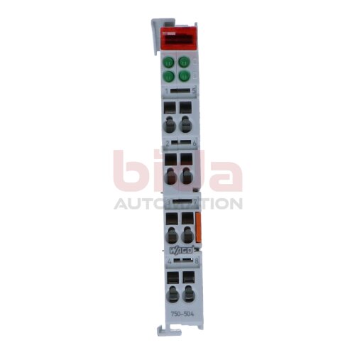 WAGO 750-504 4-Kanal-Digitalausgang 4-channel digital output