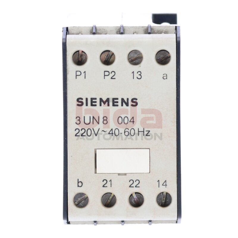 Siemens 3UN8 004 Ausl&ouml;seger&auml;t Release Unit 250V 1,5A