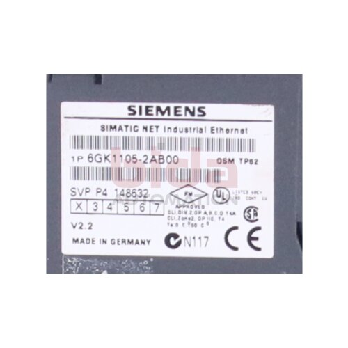 Siemens 6GK1105-2AB00 /   6GK1 105-2AB00 AC-VSA-Motor