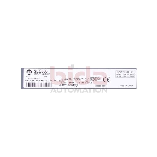 Allen-Bradley 1746-IB32  SLC500 Eingangsmodule / Input module 15-30V
