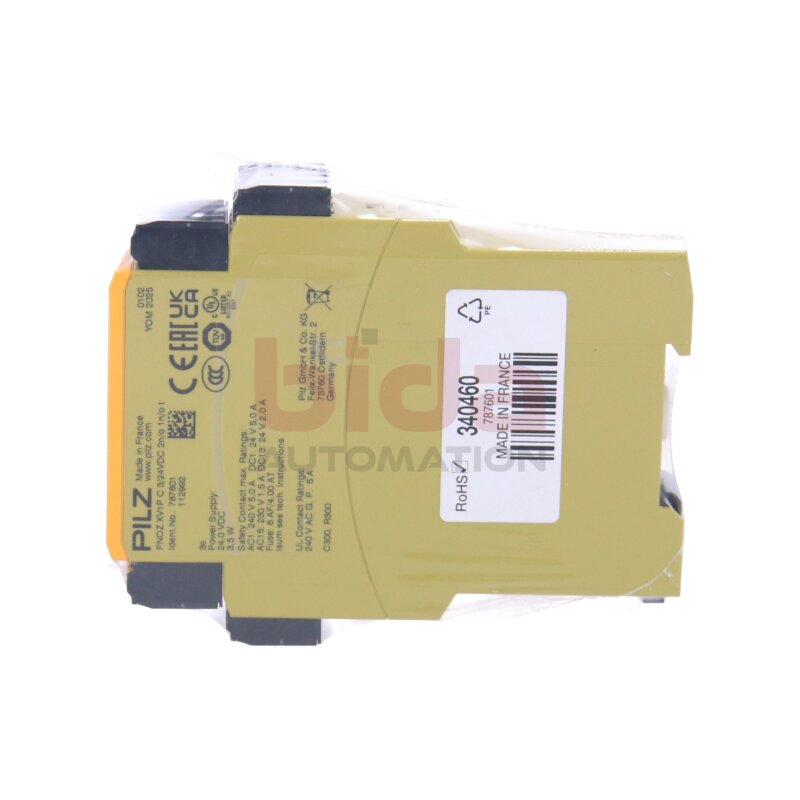 Pilz PNOZ XV1P C 3/24VDC 2n/o 1n/o t (787601) Sicherheitsschaltger&auml;t Safety switch