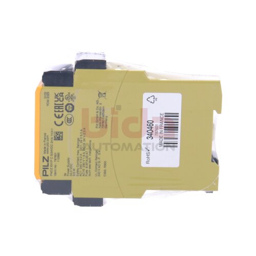 Pilz PNOZ XV1P C 3/24VDC 2n/o 1n/o t (787601) Sicherheitsschaltger&auml;t Safety switch