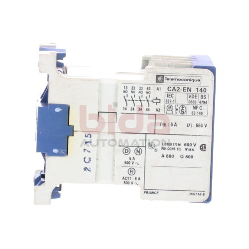 Telemecanique CA2-EN 140 Leistungssch&uuml;tz Power Contactor