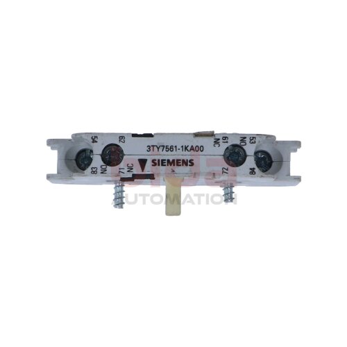Siemens 3TY7561-1KA00 / 3TY7 561-1KA00 Hilfsschalterblock / auxiliary switch block