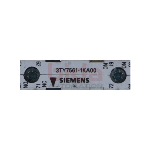 Siemens 3TY7561-1KA00 / 3TY7 561-1KA00 Hilfsschalterblock / auxiliary switch block