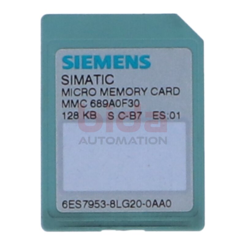 Siemens 6ES7953-8LG20-0AA0 / 6ES7 953-8LG20-0AA0 SIMATIC S7 Mikro-Speicherkarte Micro Memory Card