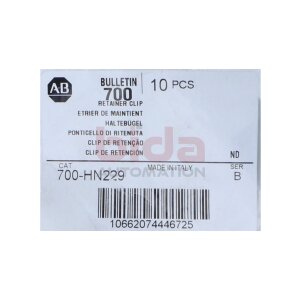 Allen-Bradley 700-HN229 Halterbügel / Retainer clip