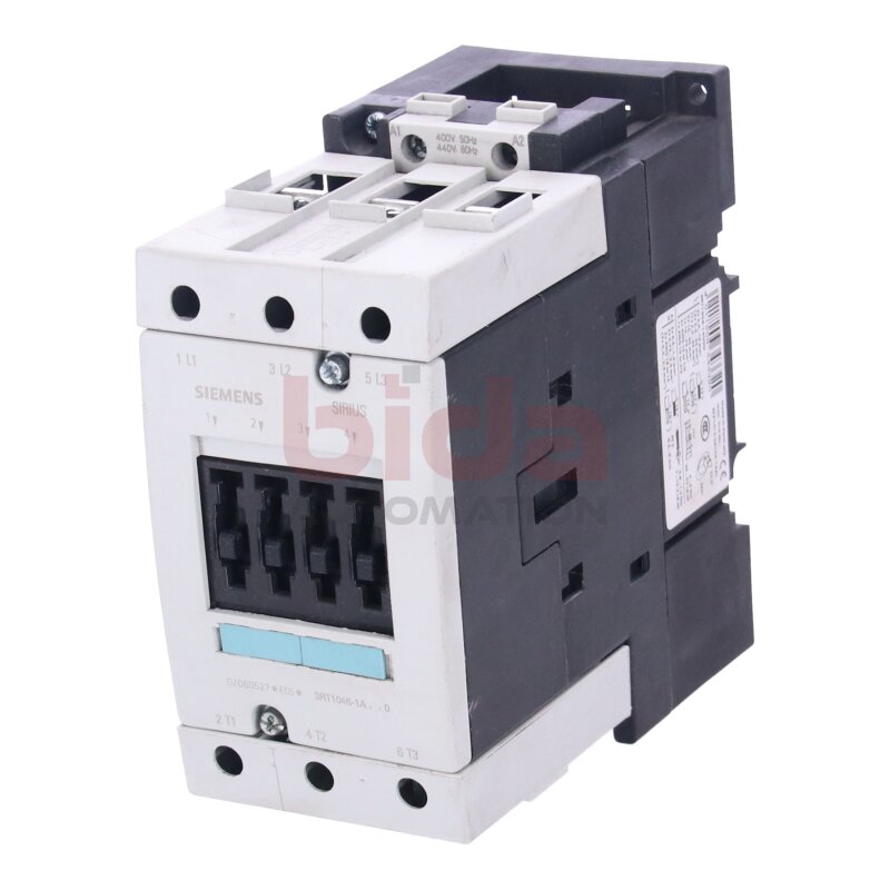 Siemens 3RT1046-1AV00 / 3RT1 046-1AV00  Leistungssch&uuml;tz / power contactor 400 V