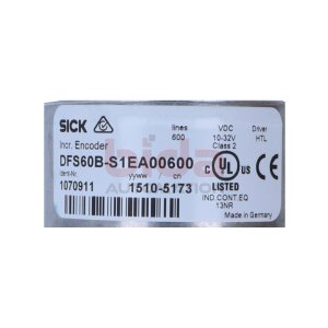 SICK DFS60B-S1EA00600 (1070911) Inkrementaler Drehgeber...