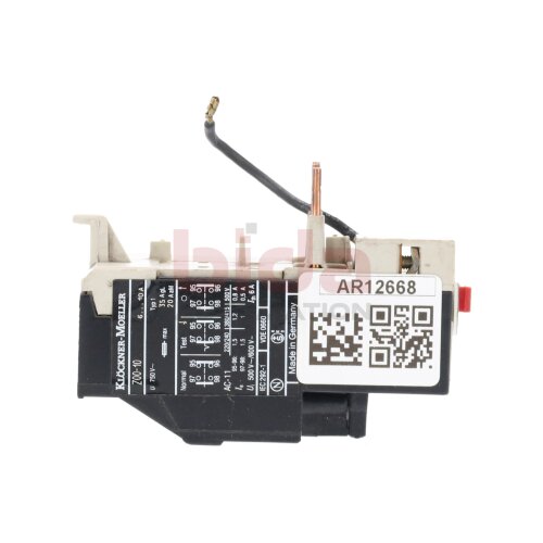 Moeller Z00-10 Motorschutzrelais Motor Protection Relay 10A