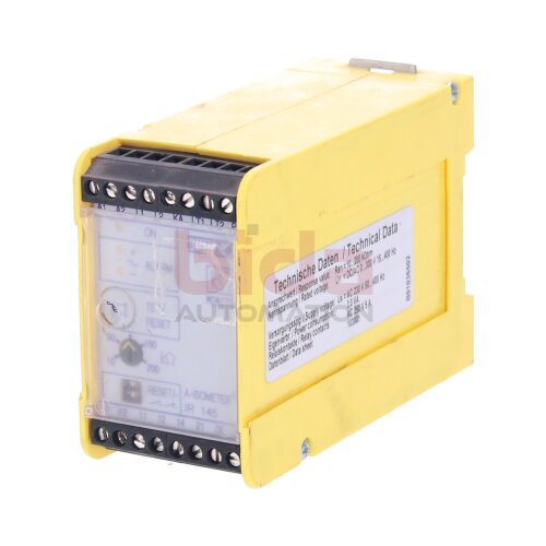 BENDER IR145Y-4 Isolations&uuml;berwachungsger&auml;t / Insulation Monitoring Device 230V AC / 50...400Hz