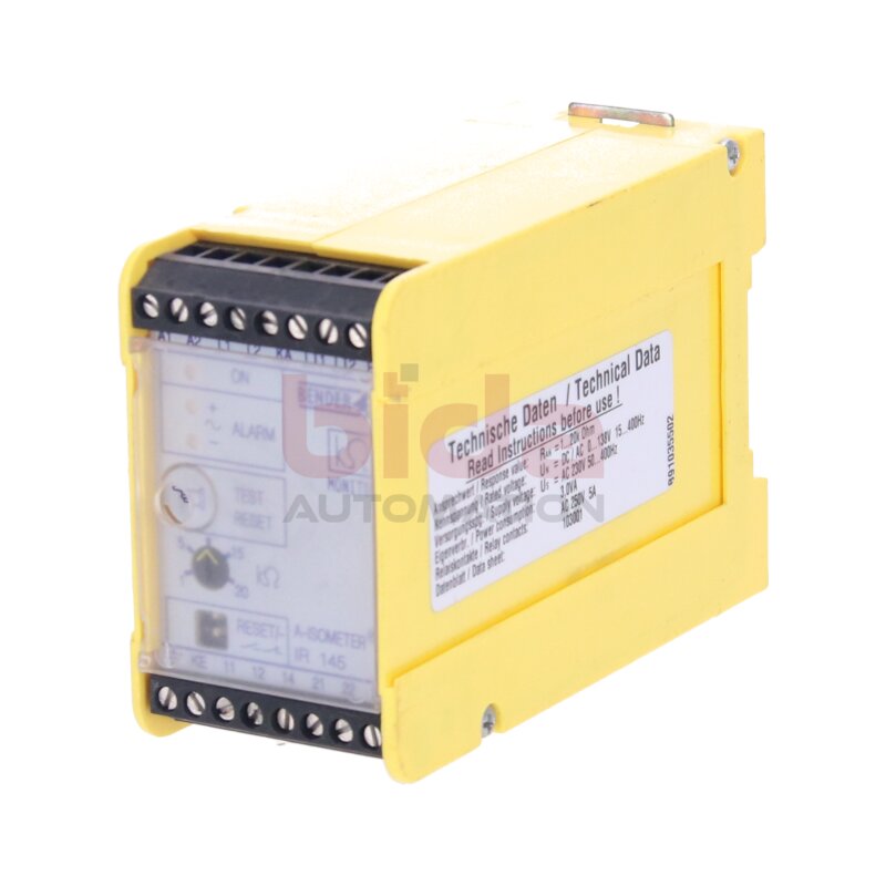 BENDER IR145Y-3 (891035502) Isolations&uuml;berwachungsger&auml;t Insulation monitoring device