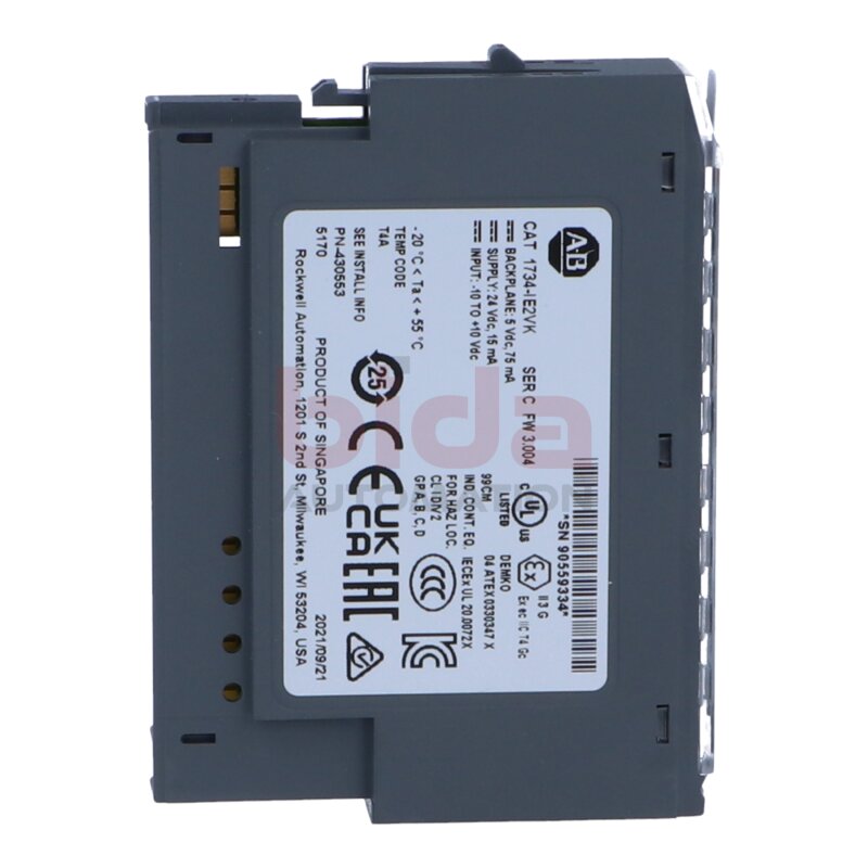 Allen-Bradley 1734-IE2VK Analog‑Eingangsmodul / Analogue input module  24 V DC