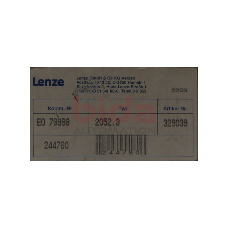 Lenze  AR115358-NOB