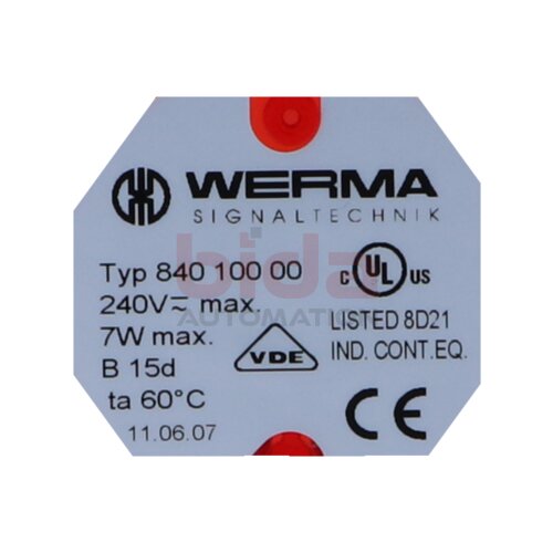 WERMA 840 100 00  Dauerlichtelement / continuous light element