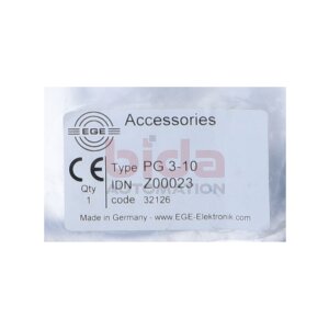 EGE PG 3-10 Steckverbinder / plug connector