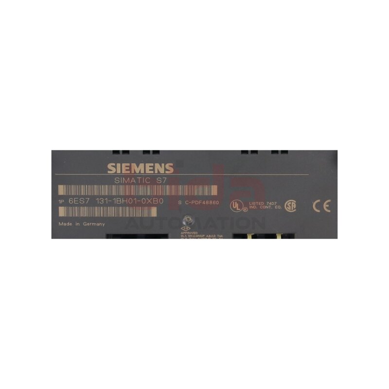 Siemens 6ES7131-1BH01-0XB0 / 6ES7 131-1BH01-0XB0  SIMATIC DP, Elektronikblock / electronics block ET 200L 16DI, DC 24V