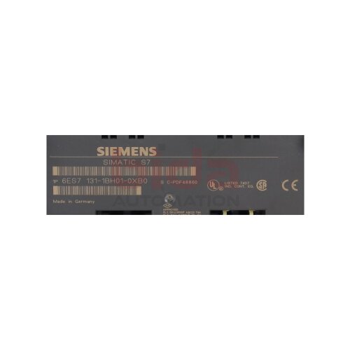 Siemens 6ES7131-1BH01-0XB0 / 6ES7 131-1BH01-0XB0  SIMATIC DP, Elektronikblock / electronics block ET 200L 16DI, DC 24V
