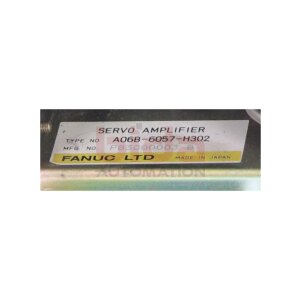 Fanuc A06B-6057-H302  Servoverstärker / Servoamplifier