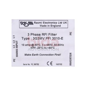 Rasmi Electronics  3G3MV PFI 3010-E