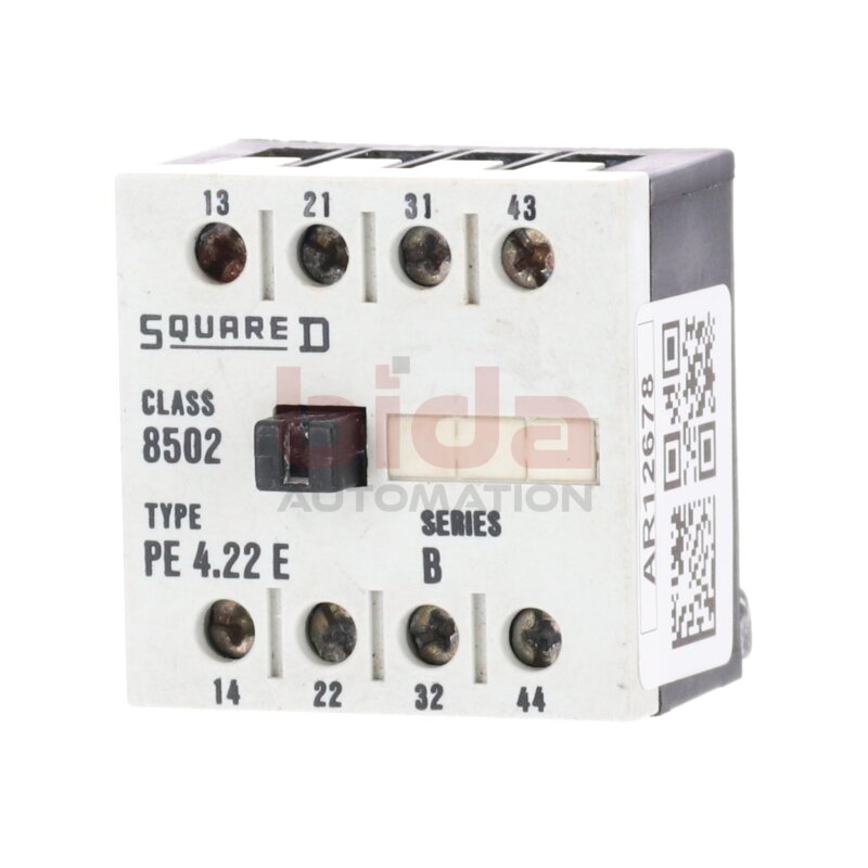 Squarde D CLASS 8502 PE 4.22 E Kontakt Modul Contact module 12A 660V